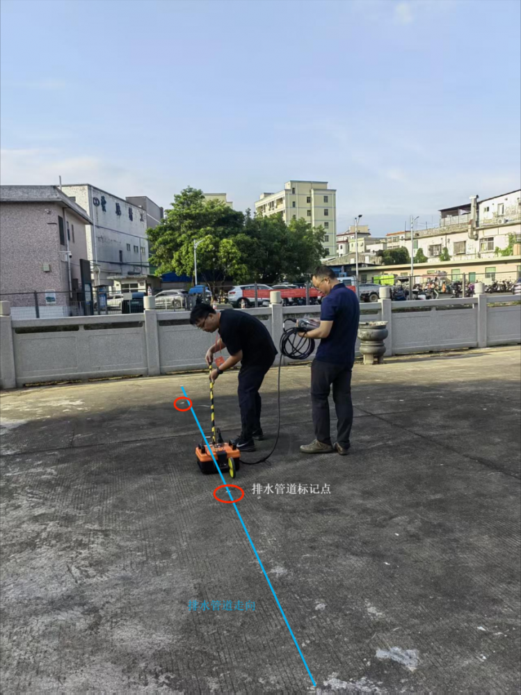 精准探测解渗漏难题 科技助力祠堂隐患治理